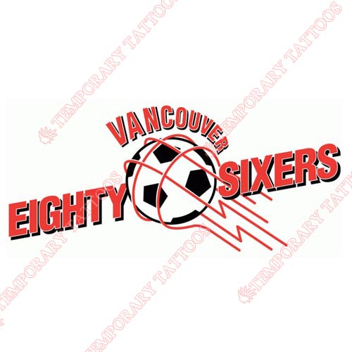 Vancouver 86ers Customize Temporary Tattoos Stickers NO.8519